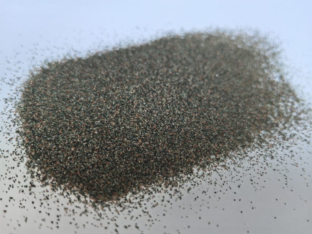 Hersteller Sandstrahlmittel Grüner Granat Omphacit 30/60 Mesh -1-Brown fused alumina-Haixu Abrasives